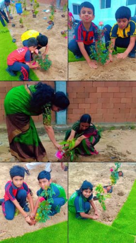 Copy of Green campus plantation activity